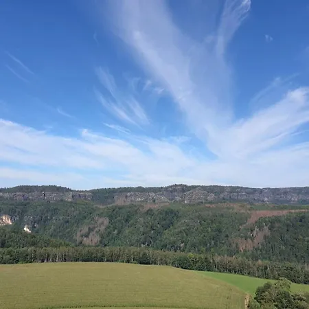 公寓 Blick Zum Zirkelstein Reinhardtsdorf-Schona