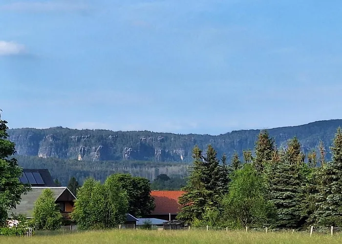 Blick Zum Zirkelstein * Reinhardtsdorf-Schona