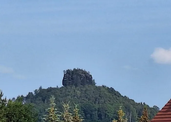 Blick Zum Zirkelstein Reinhardtsdorf-Schona